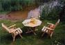 园林防腐木材-户外桌椅